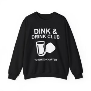 unisex crewneck sweatshirt, fun drink club apparel, casual wear, gift for friends, group activities swag