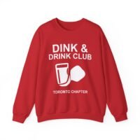 unisex crewneck sweatshirt, fun drink club apparel, casual wear, gift for friends, group activities swag