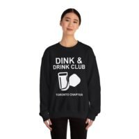 unisex crewneck sweatshirt, fun drink club apparel, casual wear, gift for friends, group activities swag