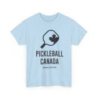pickleball canada unisex heavy cotton tee | perfect for sports enthusiasts, summer wear, team events, gifts
