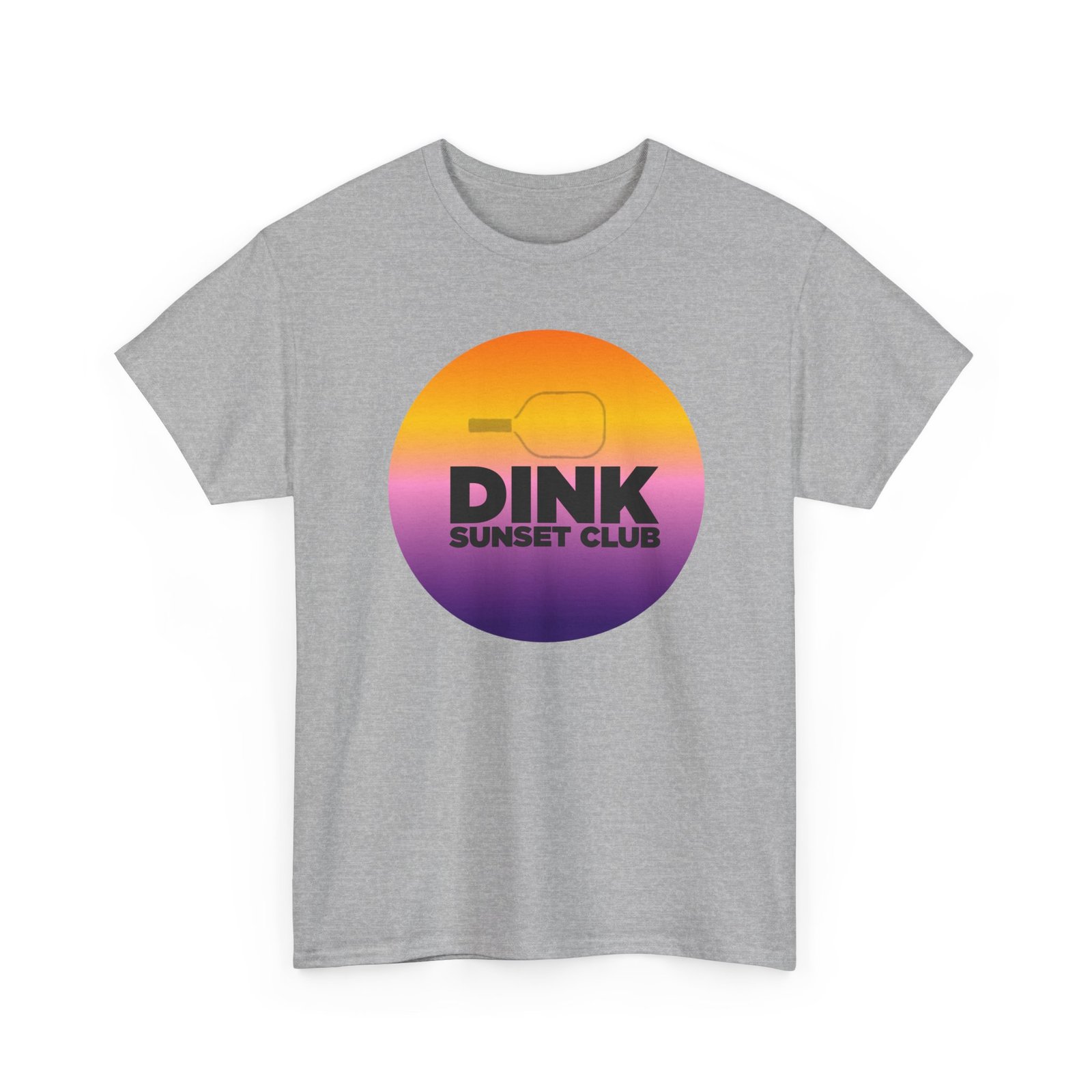 dink sunset club unisex heavy cotton tee, casual summer shirt, beach vibes apparel, gift for friends, vacation outfit dink sunset club unisex heavy cotton tee, casual summer shirt, beach vibes apparel, gift for friends, vacation outfit