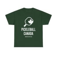pickleball canada tee unisex heavy cotton shirt for sports lovers, casual wear, gift for athletes, fun pickleball apparel