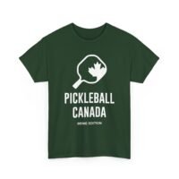 pickleball canada tee unisex heavy cotton shirt for sports lovers, casual wear, gift for athletes, fun pickleball apparel
