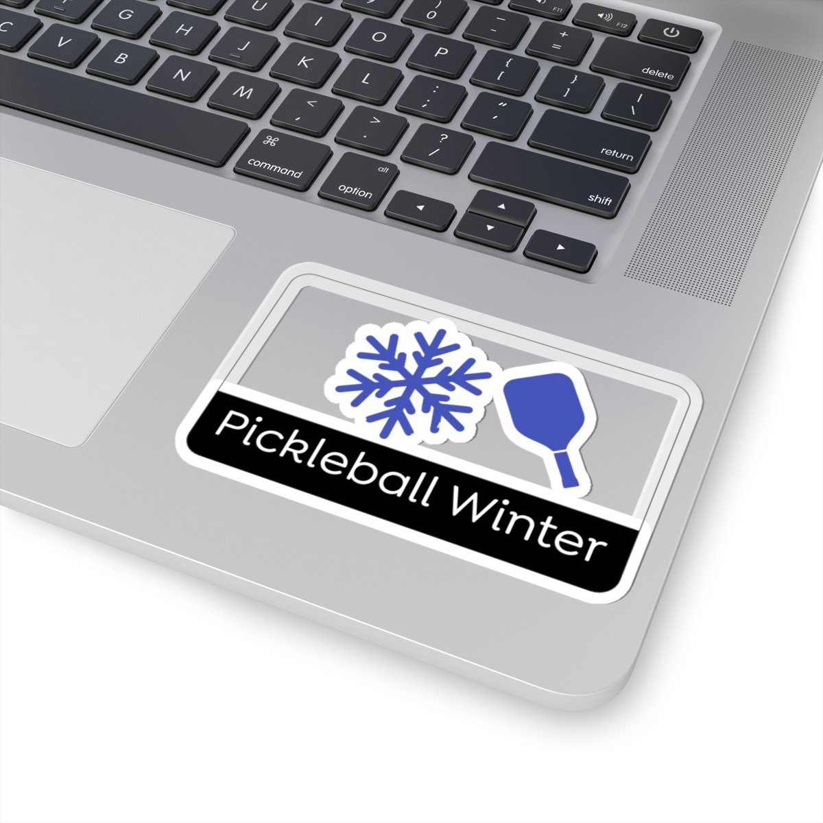 pickleball winter kiss cut stickers | perfect for paddle lovers, laptop decor, gifts for players, seasonal sports accessories pickleball winter kiss cut stickers | perfect for paddle lovers, laptop decor, gifts for players, seasonal sports accessories