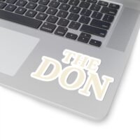 the don kiss cut stickers laptop decals, car stickers, gift for him, custom stickers, fun office decor