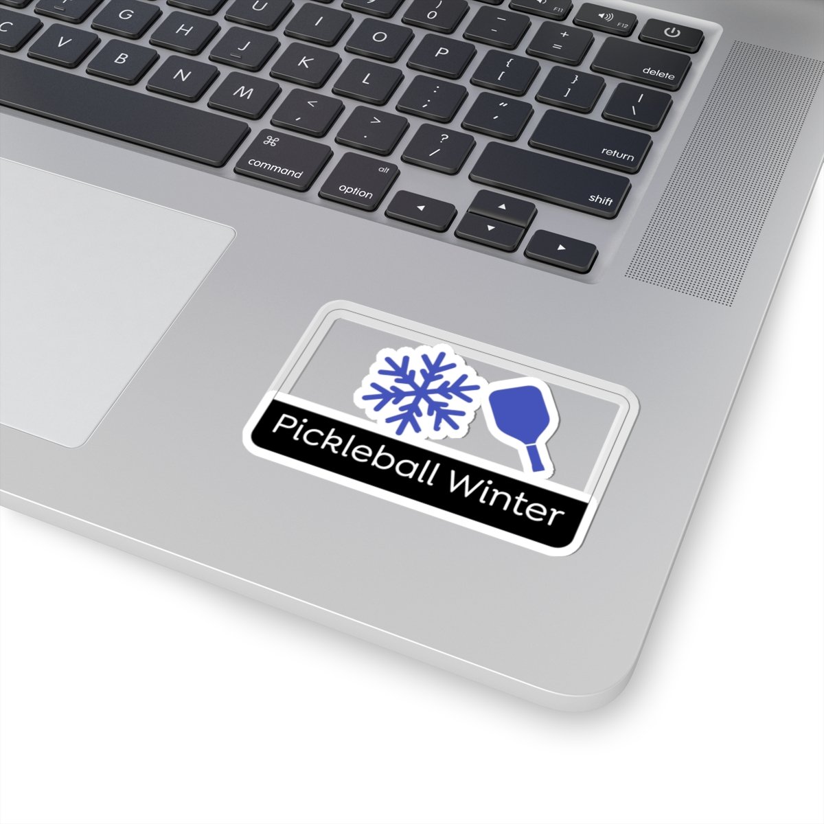 pickleball winter kiss cut stickers | perfect for paddle lovers, laptop decor, gifts for players, seasonal sports accessories pickleball winter kiss cut stickers | perfect for paddle lovers, laptop decor, gifts for players, seasonal sports accessories