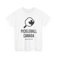 pickleball canada unisex heavy cotton tee | perfect for sports enthusiasts, summer wear, team events, gifts