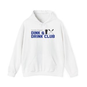 dink & drink club hoodie perfect for gatherings, sports fans, gifts for friends, casual wear, unisex sweatshirt