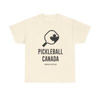 pickleball canada unisex heavy cotton tee | perfect for sports enthusiasts, summer wear, team events, gifts