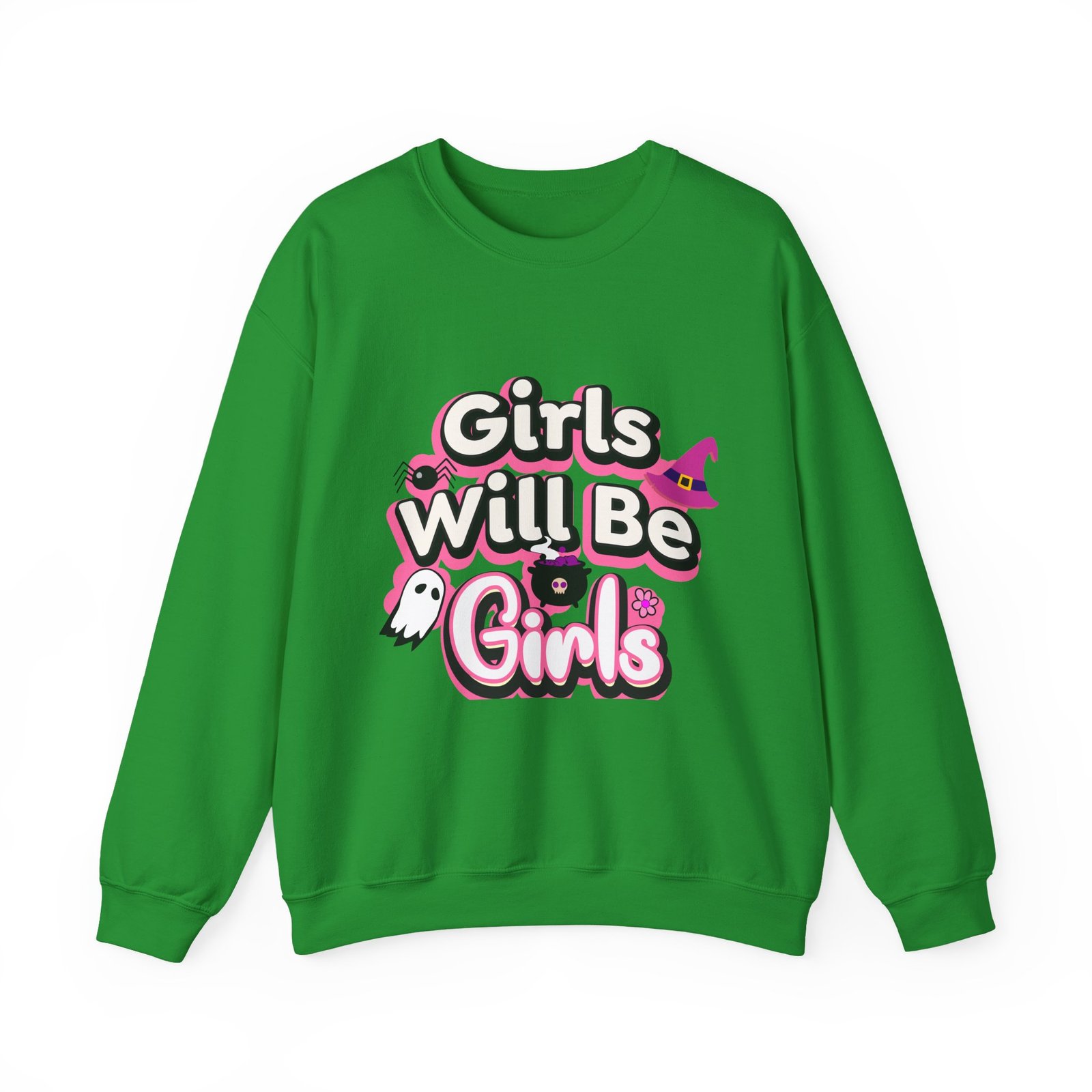 girls will be girls sweatshirt, unisex crewneck pullover, halloween gift, cozy casual wear, fun statement sweatshirt girls will be girls sweatshirt, unisex crewneck pullover, halloween gift, cozy casual wear, fun statement sweatshirt