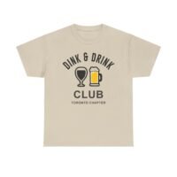 drink & drink club tee, unisex t shirt for parties, casual wear, gifts for beer lovers, club apparel, fun gatherings