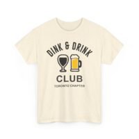 drink & drink club tee, unisex t shirt for parties, casual wear, gifts for beer lovers, club apparel, fun gatherings