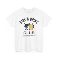 drink & drink club tee, unisex t shirt for parties, casual wear, gifts for beer lovers, club apparel, fun gatherings