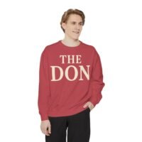 the don sweatshirt, unisex garment dyed sweatshirt, cozy gift for dads, birthday gift, unique father's day sweatshirt, casual wear