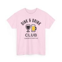 drink & drink club tee, unisex t shirt for parties, casual wear, gifts for beer lovers, club apparel, fun gatherings