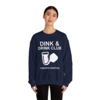 unisex crewneck sweatshirt, fun drink club apparel, casual wear, gift for friends, group activities swag