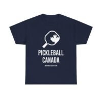 pickleball canada tee unisex heavy cotton shirt for sports lovers, casual wear, gift for athletes, fun pickleball apparel