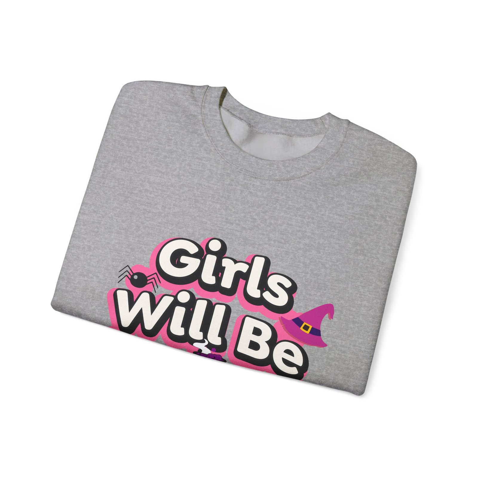 girls will be girls sweatshirt, unisex crewneck pullover, halloween gift, cozy casual wear, fun statement sweatshirt girls will be girls sweatshirt, unisex crewneck pullover, halloween gift, cozy casual wear, fun statement sweatshirt