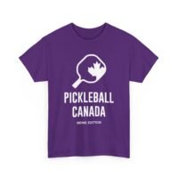 pickleball canada tee unisex heavy cotton shirt for sports lovers, casual wear, gift for athletes, fun pickleball apparel