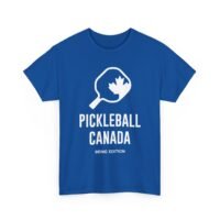 pickleball canada tee unisex heavy cotton shirt for sports lovers, casual wear, gift for athletes, fun pickleball apparel