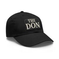 the don dad hat with leather patch,perfect gift for father's day, casual style for outdoor events, trendy accessory, summer fashion