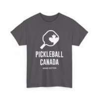pickleball canada tee unisex heavy cotton shirt for sports lovers, casual wear, gift for athletes, fun pickleball apparel