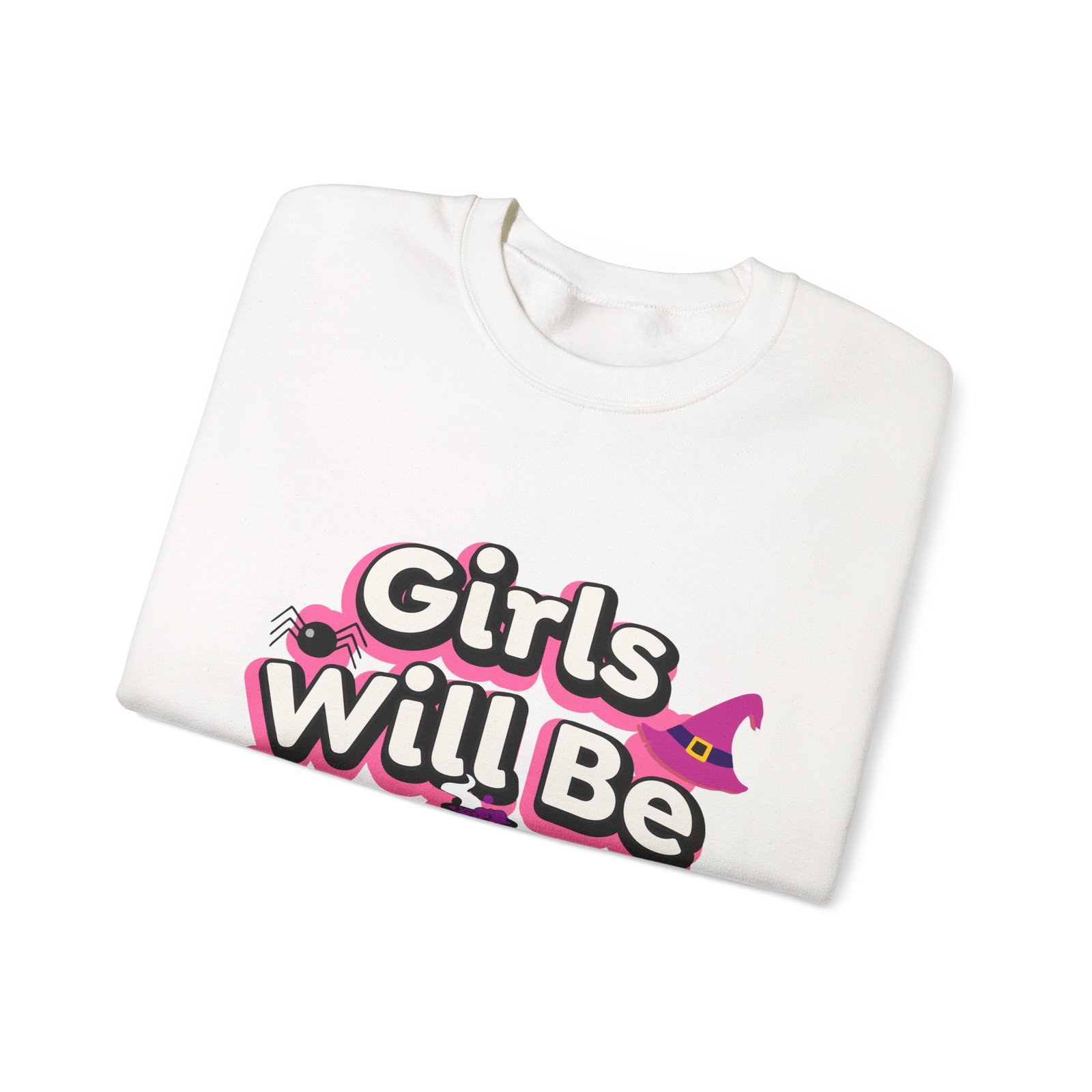 girls will be girls sweatshirt, unisex crewneck pullover, halloween gift, cozy casual wear, fun statement sweatshirt girls will be girls sweatshirt, unisex crewneck pullover, halloween gift, cozy casual wear, fun statement sweatshirt