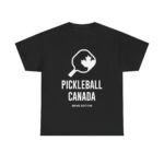 pickleball canada tee unisex heavy cotton shirt for sports lovers, casual wear, gift for athletes, fun pickleball apparel