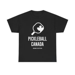 pickleball canada tee unisex heavy cotton shirt for sports lovers, casual wear, gift for athletes, fun pickleball apparel