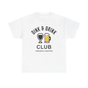 drink & drink club tee, unisex t shirt for parties, casual wear, gifts for beer lovers, club apparel, fun gatherings