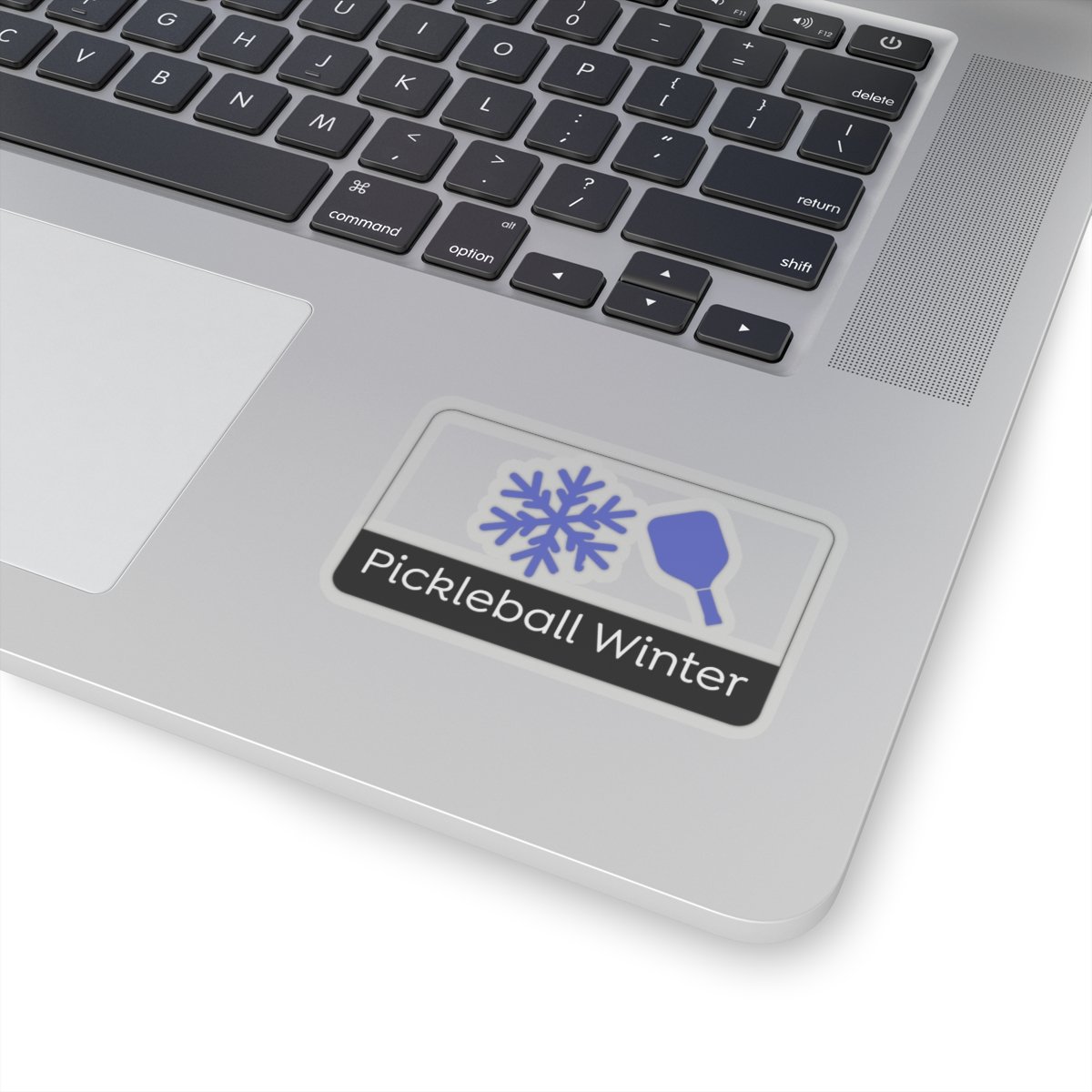 pickleball winter kiss cut stickers | perfect for paddle lovers, laptop decor, gifts for players, seasonal sports accessories pickleball winter kiss cut stickers | perfect for paddle lovers, laptop decor, gifts for players, seasonal sports accessories