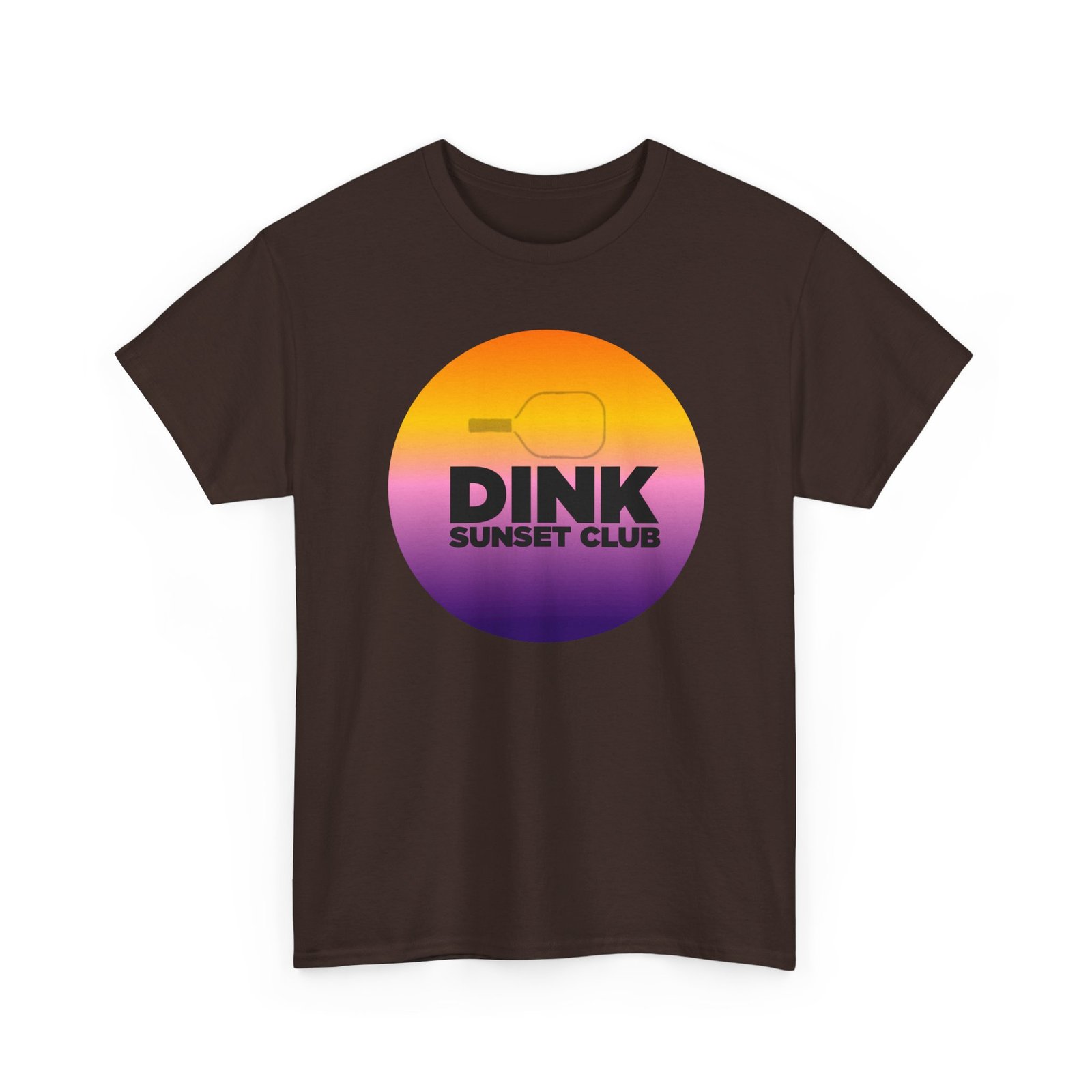 dink sunset club unisex heavy cotton tee, casual summer shirt, beach vibes apparel, gift for friends, vacation outfit dink sunset club unisex heavy cotton tee, casual summer shirt, beach vibes apparel, gift for friends, vacation outfit