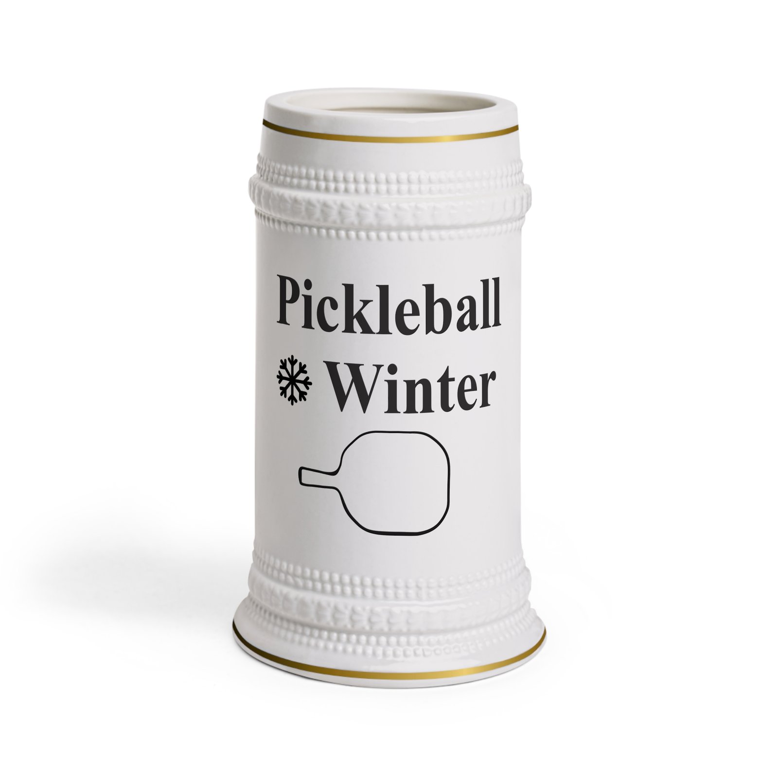pickleball winter stein mug | perfect for winter gatherings, sports fans, holiday gifts, and celebrations pickleball winter stein mug | perfect for winter gatherings, sports fans, holiday gifts, and celebrations