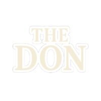 the don kiss cut stickers laptop decals, car stickers, gift for him, custom stickers, fun office decor