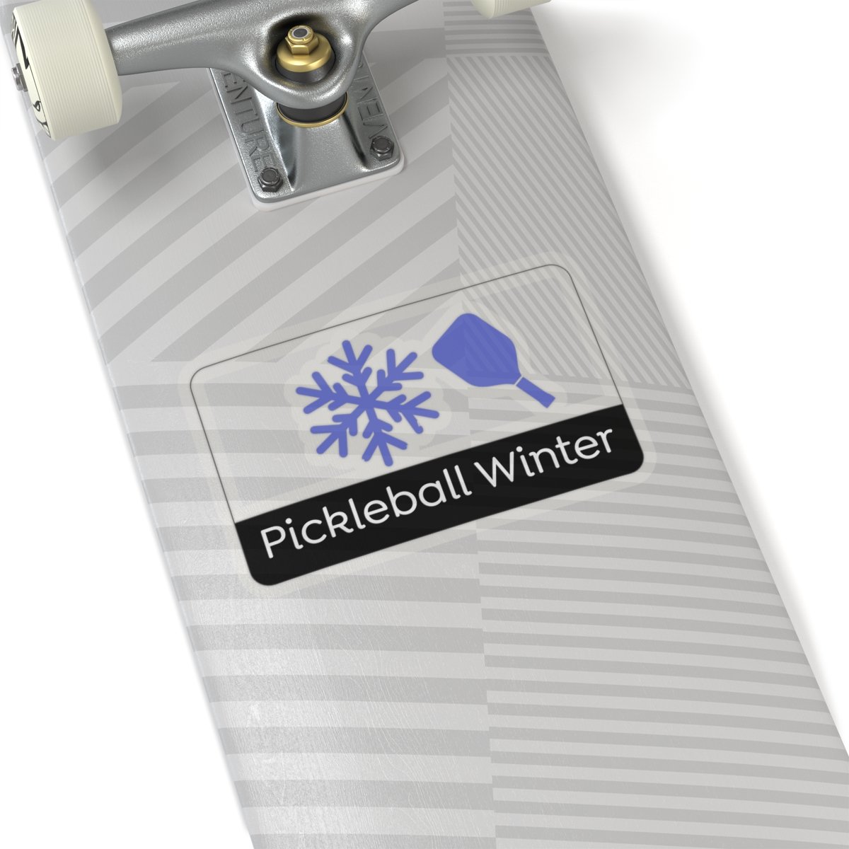 pickleball winter kiss cut stickers | perfect for paddle lovers, laptop decor, gifts for players, seasonal sports accessories pickleball winter kiss cut stickers | perfect for paddle lovers, laptop decor, gifts for players, seasonal sports accessories