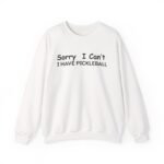 funny pickleball sweatshirt, unisex crewneck sweatshirt, gift for pickleball lovers, sports apparel, casual wear
