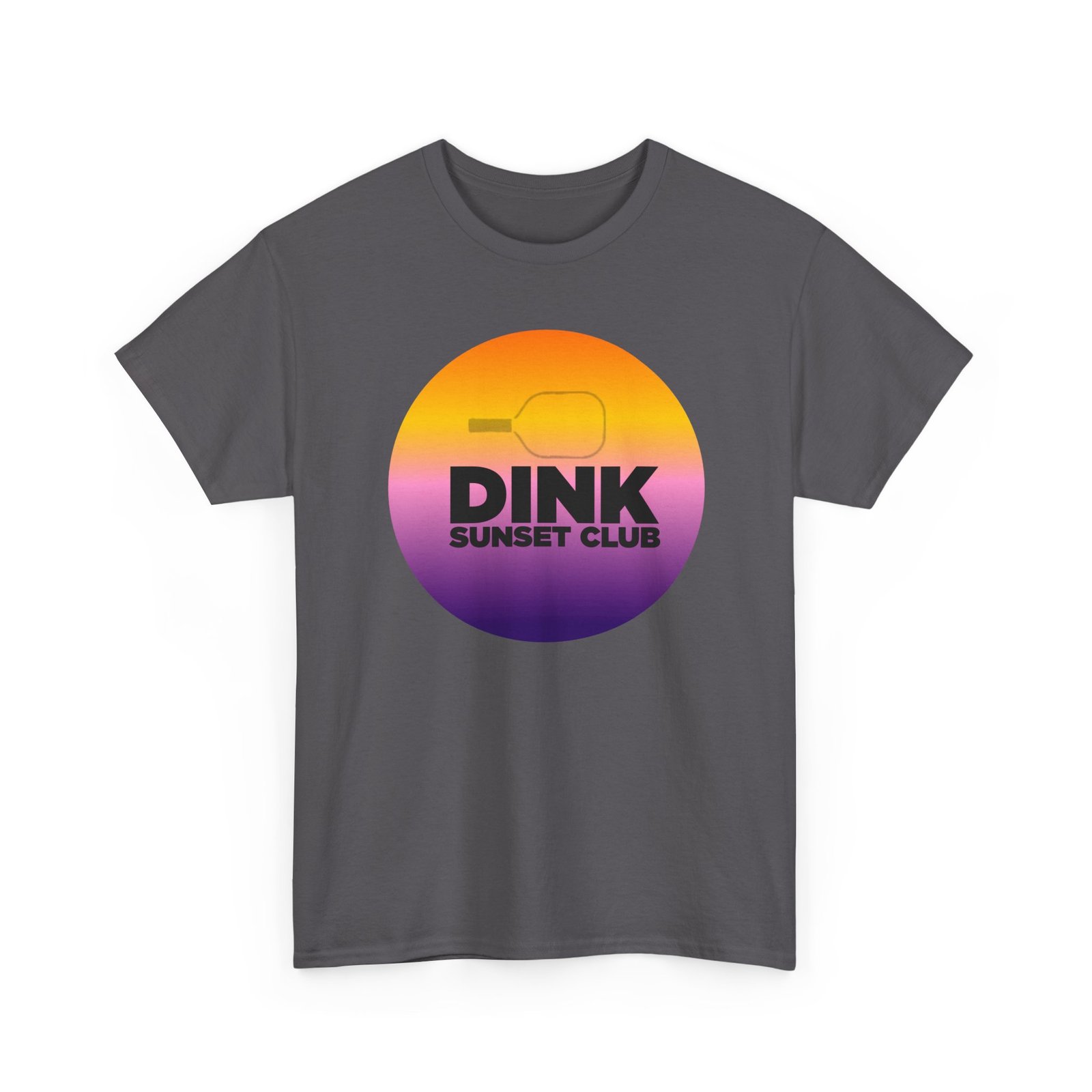 dink sunset club unisex heavy cotton tee, casual summer shirt, beach vibes apparel, gift for friends, vacation outfit dink sunset club unisex heavy cotton tee, casual summer shirt, beach vibes apparel, gift for friends, vacation outfit