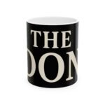 stylish black & cream ceramic mug | perfect gift for coffee lovers, tea drinkers, home decor, personalized gifts, office essentials