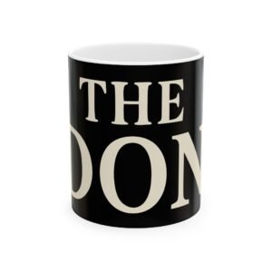 stylish black & cream ceramic mug | perfect gift for coffee lovers, tea drinkers, home decor, personalized gifts, office essentials