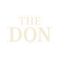 the don kiss cut stickers laptop decals, car stickers, gift for him, custom stickers, fun office decor