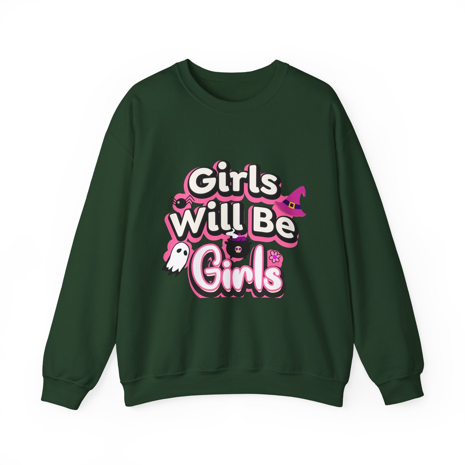 girls will be girls sweatshirt, unisex crewneck pullover, halloween gift, cozy casual wear, fun statement sweatshirt girls will be girls sweatshirt, unisex crewneck pullover, halloween gift, cozy casual wear, fun statement sweatshirt