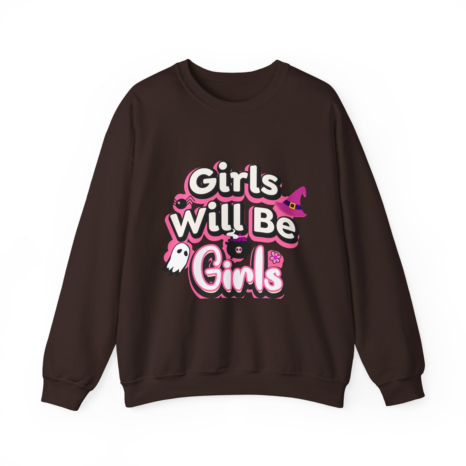 girls will be girls sweatshirt, unisex crewneck pullover, halloween gift, cozy casual wear, fun statement sweatshirt girls will be girls sweatshirt, unisex crewneck pullover, halloween gift, cozy casual wear, fun statement sweatshirt