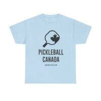 pickleball canada unisex heavy cotton tee | perfect for sports enthusiasts, summer wear, team events, gifts