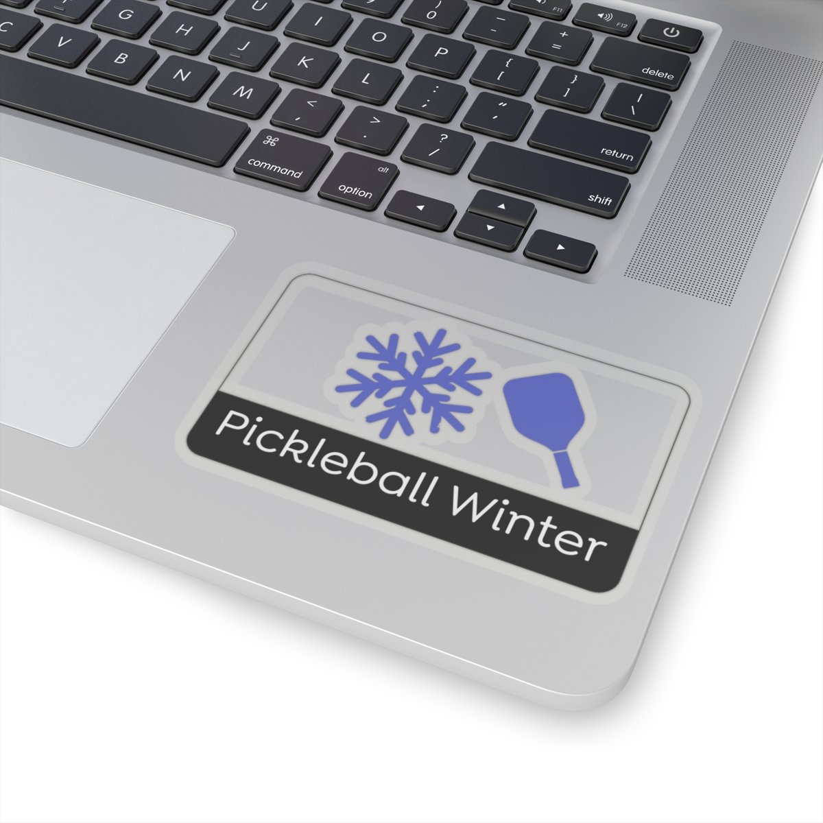 pickleball winter kiss cut stickers | perfect for paddle lovers, laptop decor, gifts for players, seasonal sports accessories pickleball winter kiss cut stickers | perfect for paddle lovers, laptop decor, gifts for players, seasonal sports accessories