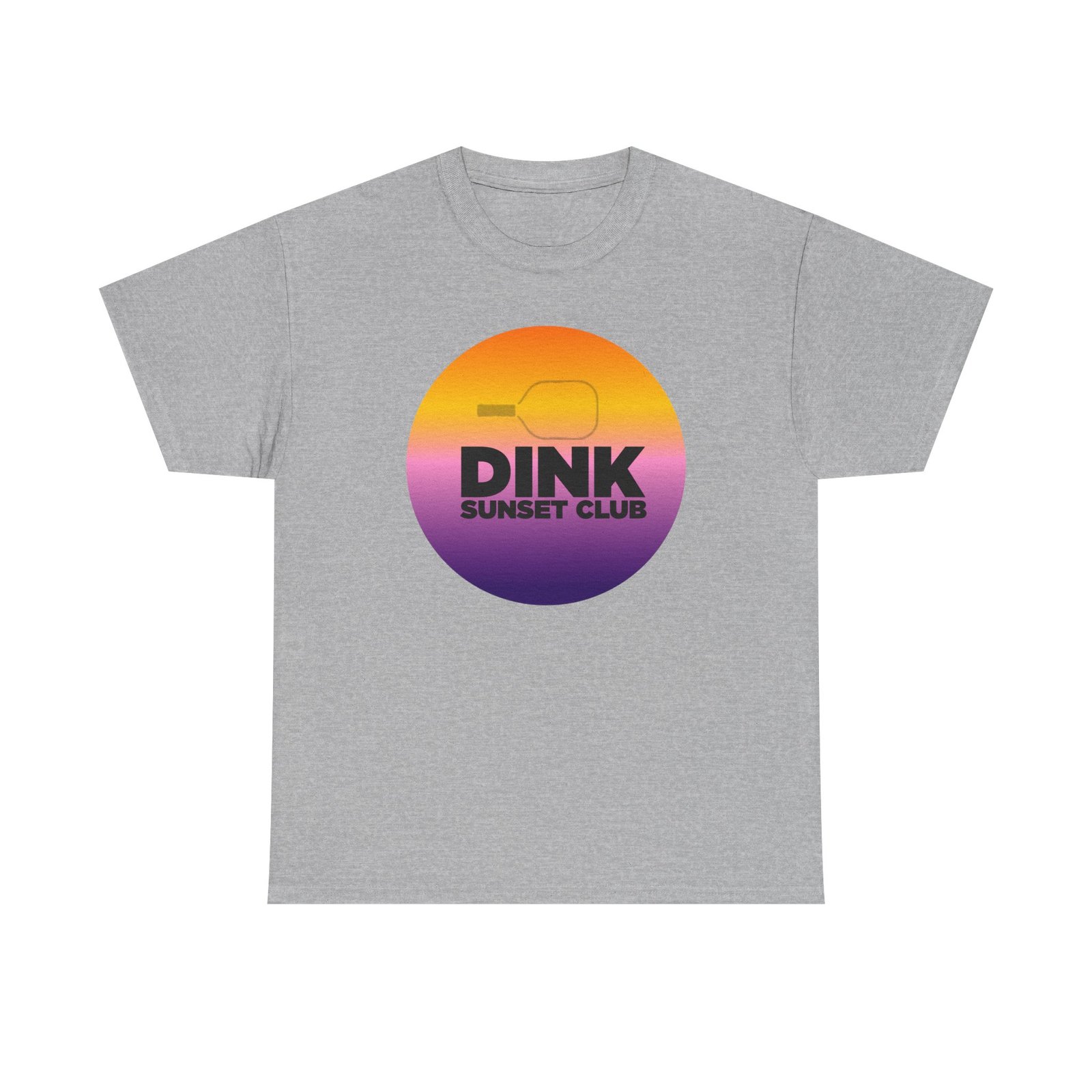 dink sunset club unisex heavy cotton tee, casual summer shirt, beach vibes apparel, gift for friends, vacation outfit dink sunset club unisex heavy cotton tee, casual summer shirt, beach vibes apparel, gift for friends, vacation outfit