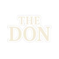 the don kiss cut stickers laptop decals, car stickers, gift for him, custom stickers, fun office decor