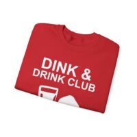 unisex crewneck sweatshirt, fun drink club apparel, casual wear, gift for friends, group activities swag