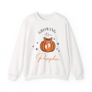 growing alone pumpkin sweatshirt, halloween crewneck, fall fashion, cozy gift, pumpkin lover apparel