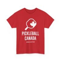pickleball canada tee unisex heavy cotton shirt for sports lovers, casual wear, gift for athletes, fun pickleball apparel