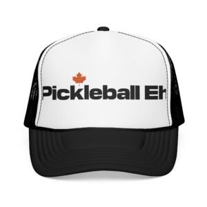 embroidered foam trucker hat perfect for pickleball lovers, sports events, outdoor adventures, gifts, casual wear